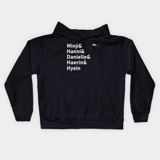 NewJeans Group Names New Jeans Kids Hoodie